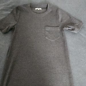 MADEWELL RIBBED TEE MIDI DRESS SIZE SMALL NEW
